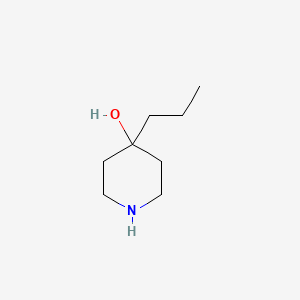 molecular formula C8H17NO B1453770 4-Propylpiperidin-4-ol CAS No. 923944-30-3