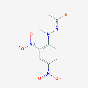 N-(2,4-dinitrophenyl)-N-methylethanehydrazonoyl bromide