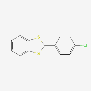 2-(4-Chlorophenyl)-1,3-benzodithiole