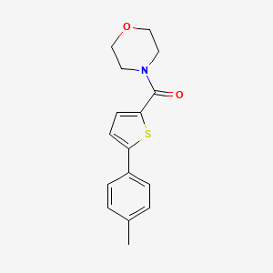 [5-(4-Methylphenyl)thiophen-2-yl](morpholin-4-yl)methanone