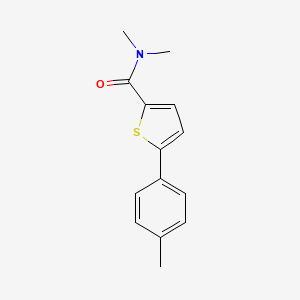 N,N-Dimethyl-5-(4-methylphenyl)thiophene-2-carboxamide