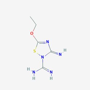 5-Ethoxy-3-imino-1,2,4-thiadiazole-2(3H)-carboximidamide