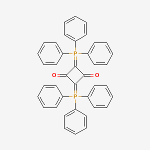 1,3-Cyclobutanedione, 2,4-bis(triphenylphosphoranylidene)-