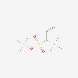Trimethylsilyl 1-(trimethylsilyl)prop-2-ene-1-sulfonate