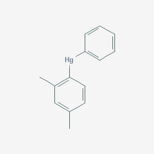 (2,4-Dimethylphenyl)(phenyl)mercury