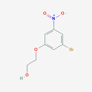 Ethanol, 2-(3-bromo-5-nitrophenoxy)-