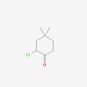 2-Chloro-4,4-dimethylcyclohexan-1-one