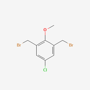 1,3-Bis(bromomethyl)-5-chloro-2-methoxybenzene