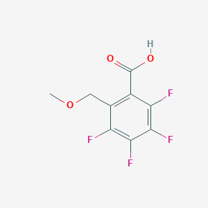 2,3,4,5-Tetrafluoro-6-(methoxymethyl)benzoic acid