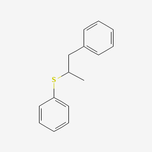 Benzene, [(1-methyl-2-phenylethyl)thio]-