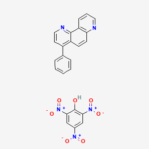 4-Phenyl-1,7-phenanthroline;2,4,6-trinitrophenol