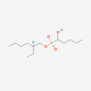 2-Ethylhexyl (1-hydroxypentyl)phosphonate