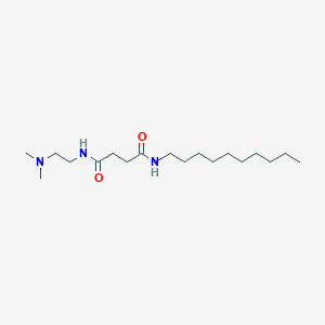 N~1~-Decyl-N~4~-[2-(dimethylamino)ethyl]butanediamide