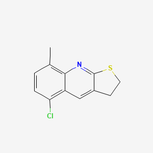 5-Chloro-8-methyl-2,3-dihydrothieno[2,3-b]quinoline