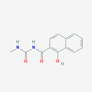 1-Hydroxy-N-(methylcarbamoyl)naphthalene-2-carboxamide