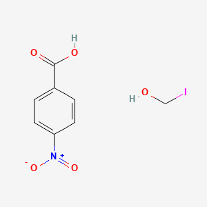 Iodomethanol;4-nitrobenzoic acid