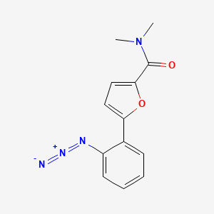 5-(2-Azidophenyl)-N,N-dimethylfuran-2-carboxamide