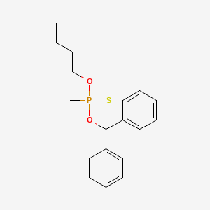 O-Butyl O-(diphenylmethyl) methylphosphonothioate