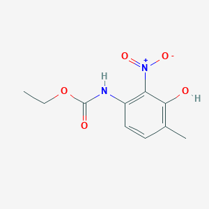 Ethyl (3-hydroxy-4-methyl-2-nitrophenyl)carbamate