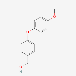 molecular formula C14H14O3 B1453839 [4-(4-Methoxyphenoxy)phenyl]methanol CAS No. 70151-68-7