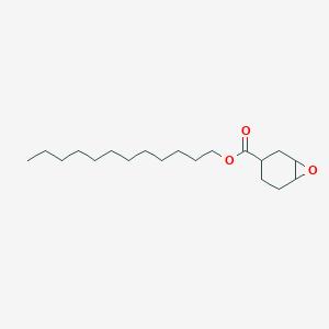 molecular formula C19H34O3 B14538415 Dodecyl 7-oxabicyclo[4.1.0]heptane-3-carboxylate CAS No. 62266-58-4