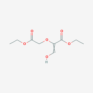 Ethyl 2-(2-ethoxy-2-oxoethoxy)-3-hydroxyprop-2-enoate