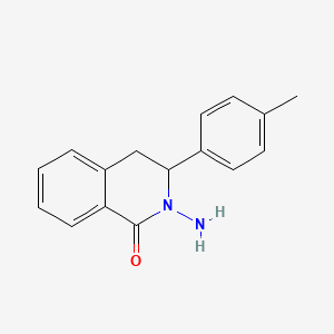 2-Amino-3-(4-methylphenyl)-3,4-dihydroisoquinolin-1(2H)-one