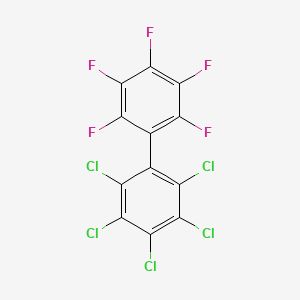 2,3,4,5,6-Pentachloro-2',3',4',5',6'-pentafluoro-1,1'-biphenyl