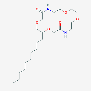 2-Decyl-1,4,10,13-tetraoxa-7,16-diazacyclooctadecane-6,17-dione