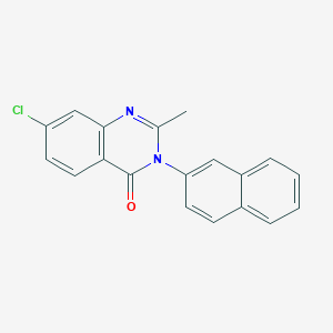 7-Chloro-2-methyl-3-(naphthalen-2-yl)quinazolin-4(3H)-one