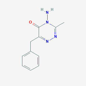 4-Amino-6-benzyl-3-methyl-1,2,4-triazin-5(4H)-one