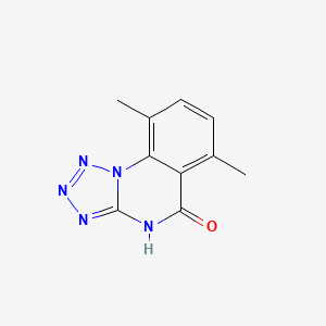 6,9-Dimethyltetrazolo[1,5-a]quinazolin-5(1H)-one