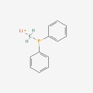 molecular formula C13H12LiP B14538671 Lithium (diphenylphosphanyl)methanide CAS No. 62263-69-8