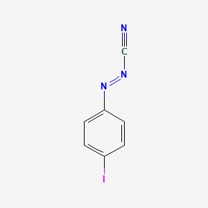 (E)-(4-Iodophenyl)diazene-1-carbonitrile