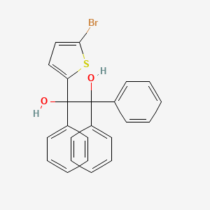 1,2-Ethanediol, 1-(5-bromo-2-thienyl)-1,2,2-triphenyl-