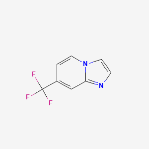 molecular formula C8H5F3N2 B1453883 7-(三氟甲基)咪唑并[1,2-a]吡啶 CAS No. 944580-91-0