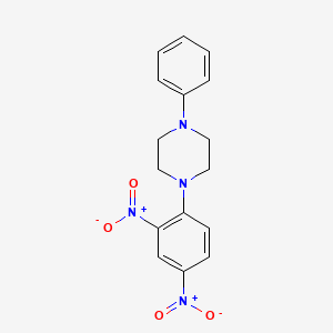 Piperazine, 1-(2,4-dinitrophenyl)-4-phenyl-