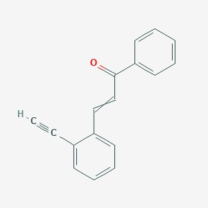 3-(2-Ethynylphenyl)-1-phenylprop-2-en-1-one