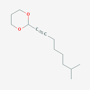 2-(7-Methyloct-1-YN-1-YL)-1,3-dioxane