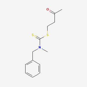 3-Oxobutyl benzyl(methyl)carbamodithioate