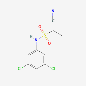 1-Cyano-N-(3,5-dichlorophenyl)ethane-1-sulfonamide