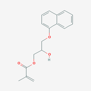 2-Propenoic acid, 2-methyl-, 2-hydroxy-3-(naphthalenyloxy)propyl ester