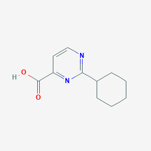 B1453923 2-Cyclohexylpyrimidine-4-carboxylic acid CAS No. 1339414-79-7