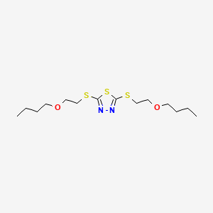 2,5-Bis[(2-butoxyethyl)sulfanyl]-1,3,4-thiadiazole