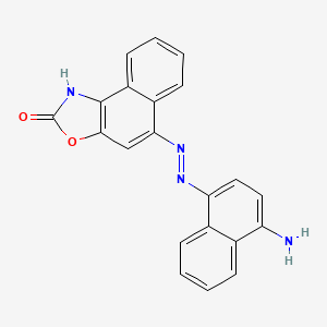 5-[(E)-(4-Aminonaphthalen-1-yl)diazenyl]naphtho[1,2-d][1,3]oxazol-2(1H)-one