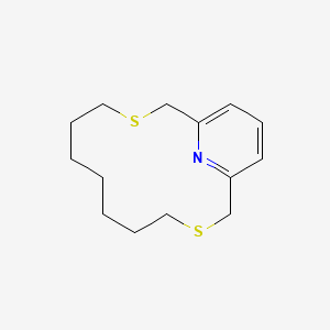 3,11-Dithia-17-azabicyclo[11.3.1]heptadeca-1(17),13,15-triene