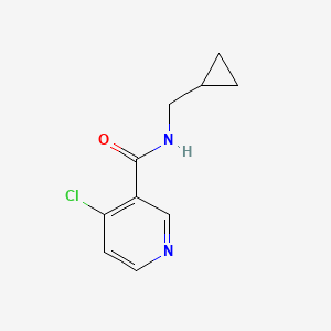 4-Chloro-N-(cyclopropylmethyl)pyridine-3-carboxamide