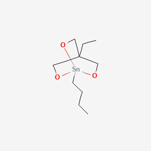 1-Butyl-4-ethyl-2,6,7-trioxa-1-stannabicyclo[2.2.2]octane