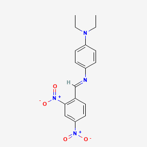 4-{(E)-[(2,4-Dinitrophenyl)methylidene]amino}-N,N-diethylaniline