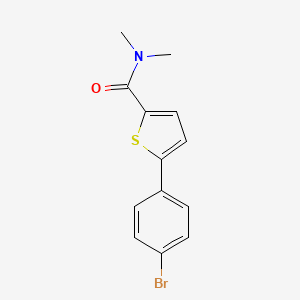 5-(4-Bromophenyl)-N,N-dimethylthiophene-2-carboxamide